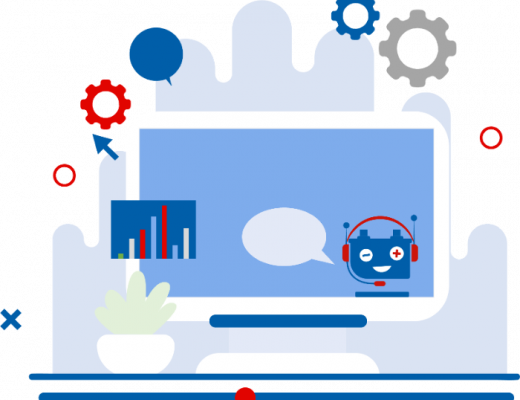 Chatbot auf einer Webseite